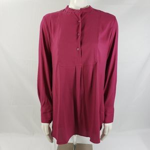Ann Taylor lightweight blouse sz L